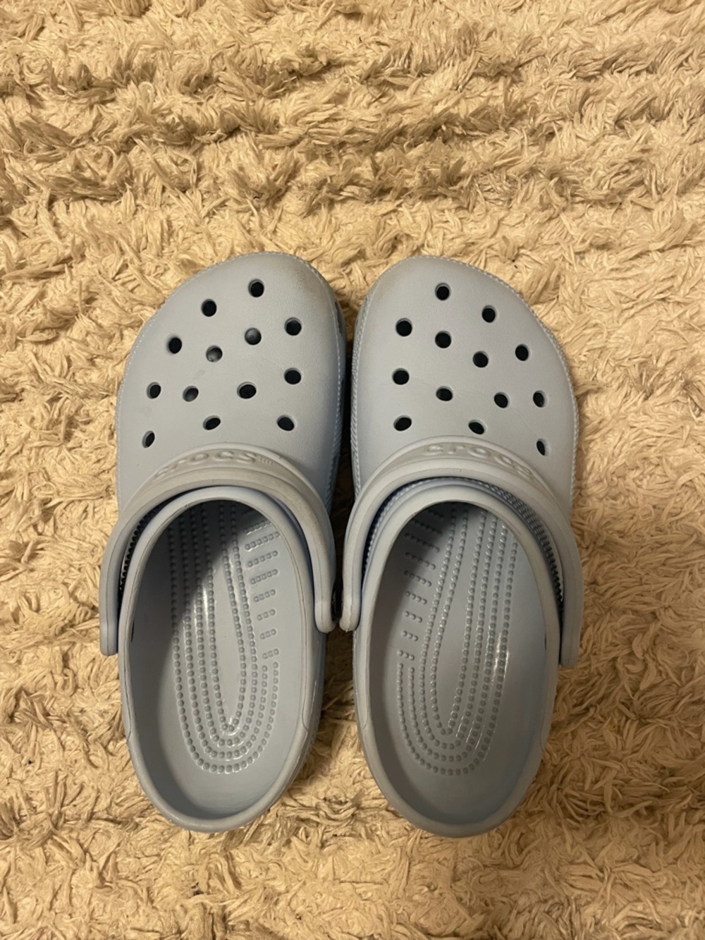 CROCS Classic Clog in Light Blue Gray